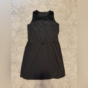 Athleta Black Halter Sheath Mini Dress
